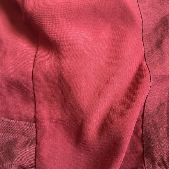 Urban Outfitters silence + noise Burgundy Maroon Draped Blazer Cardigan Large - Picture 10 of 12